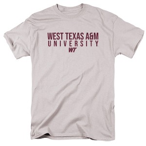 Men's West Texas A&M University Official Stacked T-Shirt - 1 of 4