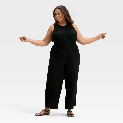 Women's Modern Gauze Jumpsuit - A New Day™