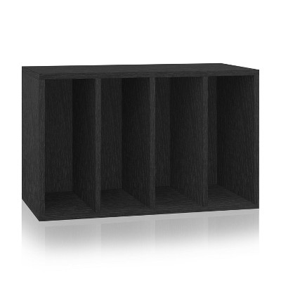 Way Basics Large Eco Stackable Purse Organizer Black