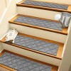 WaterHog 8.5"x30" Set of 4 Cordova Indoor/Outdoor Stair Treads Door Mats - 2 of 4