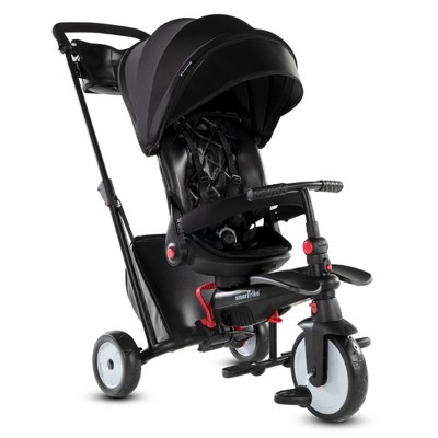 smarTrike STR7 7 in 1 Pushchair, Stroller, and Tricycle for 6-36 Months, With 5-Point Harness, Detachable Canopy, Storage bag, and Removeable Pedals