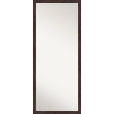 30 X 66 Non-beveled Cabinet White Full Length Floor Leaner Mirror -  Amanti Art : Target