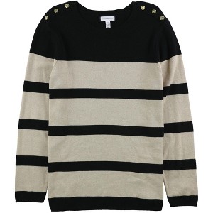 Charter Club Womens Button-Shoulder Pullover Sweater - 1 of 1