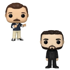 Funko Pop! 2 Pack Ted Lasso Pointing #1570 & Roy Kent #1508 - 1 of 3
