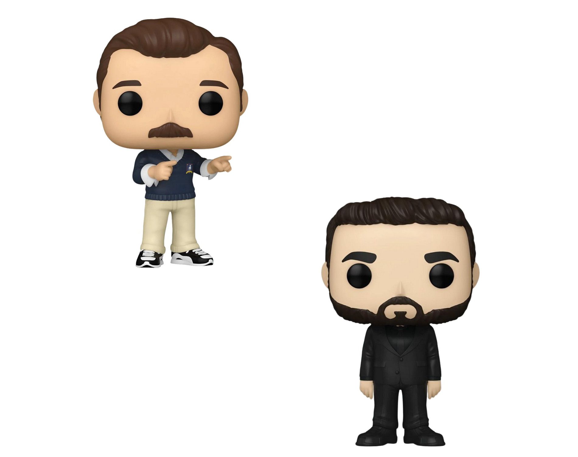 Funko Pop! 2 Pack Ted Lasso Pointing #1570 & Roy Kent #1508