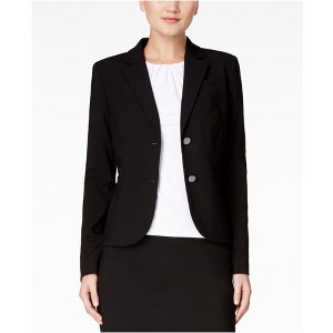 Calvin Klein Womens Two-Button Two Button Blazer Jacket - 1 of 2