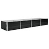 vidaXL Raised Bed Anthracite Galvanized steel Large Durable Raised Bed - 2 of 4