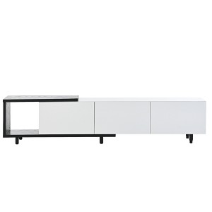 Bella Depot  70.1''-100'' Modern Stylish Extendable TV Stand - 1 of 4