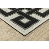 Oriental Weavers Torrey 1530I Light Grey/ Black Indoor/Outdoor Area Rug - 1'10" x 3'9" - 3 of 4