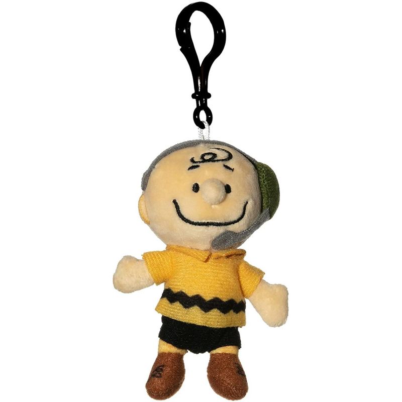 JINX Inc. Snoopy in Space 4 Inch Plush Clip | Charlie Brown Mission Control, 1 of 4