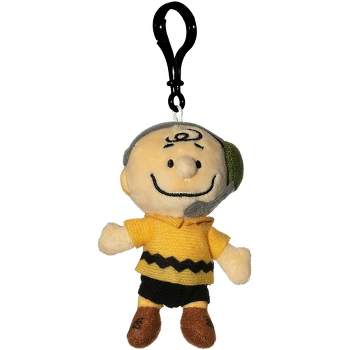JINX Inc. Snoopy in Space 4 Inch Plush Clip | Charlie Brown Mission Control