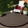 Beach House BHS404 UV & Stain Resistant Non-Shedding Power Loomed Indoor/Outdoor Rugs - Safavieh - 2 of 4