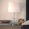 Hudson and Canal 21.25" Tall Petite Table Lamp with Fabric Shade - 4 of 4