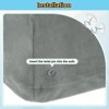 Unique Bargains Non-Slip Washable Couch Sofa Armchair Covers with Twist Pins - 4 of 4