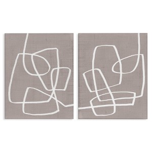 Stupell Industries Minimal Abstract Busy Line, 24" x 30" - 1 of 4