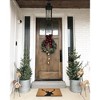 Evideco French Home Goods Sheltered Printed Front Door Mat Coir Coco Fibers Rug 24x16 - 4 of 4