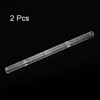 Unique Bargains Acrylic Embossed Non-Stick Round Head Baking Rolling Pins 2 Pcs - 3 of 3