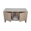 Gulches Modern Wooden Cat House with Scratching Mat - Stylish & Functional Cat Furniture for Your Feline Friend - 2 of 4