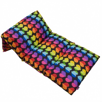 Wildkin Rainbow Hearts Pillow Lounger