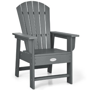 Patio Kids' Adirondack Chair Seat Weather Resistant for Ages 3-8 Yellow\Blue\Green\Grey\Red\Turquoise\White - 1 of 4