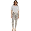 Jaclyn Woman's 2-Pack of Pajama Pants - 2 of 3