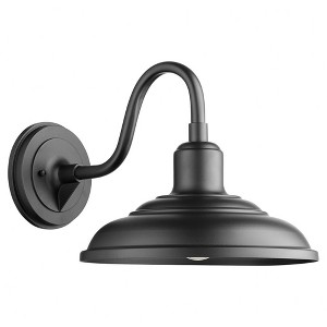 Quorum Lighting Extension Hood 1 - Light Wall Light in  Noir - 1 of 1