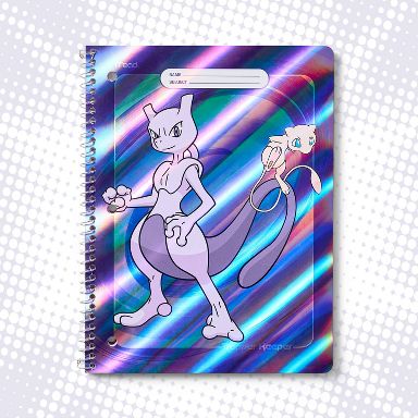 Mead 8"x10.5" College Ruled Pokémon Trapper Keeper Notebook Mew 80 Pages - Pokémon x Target