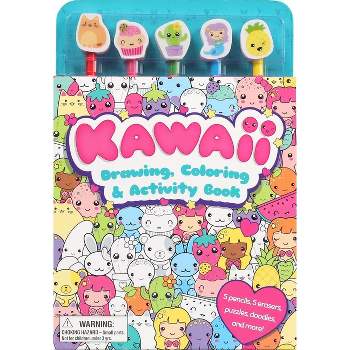 Kawaii Pencil Toppers - by  Editors of Silver Dolphin Books (Mixed Media Product)