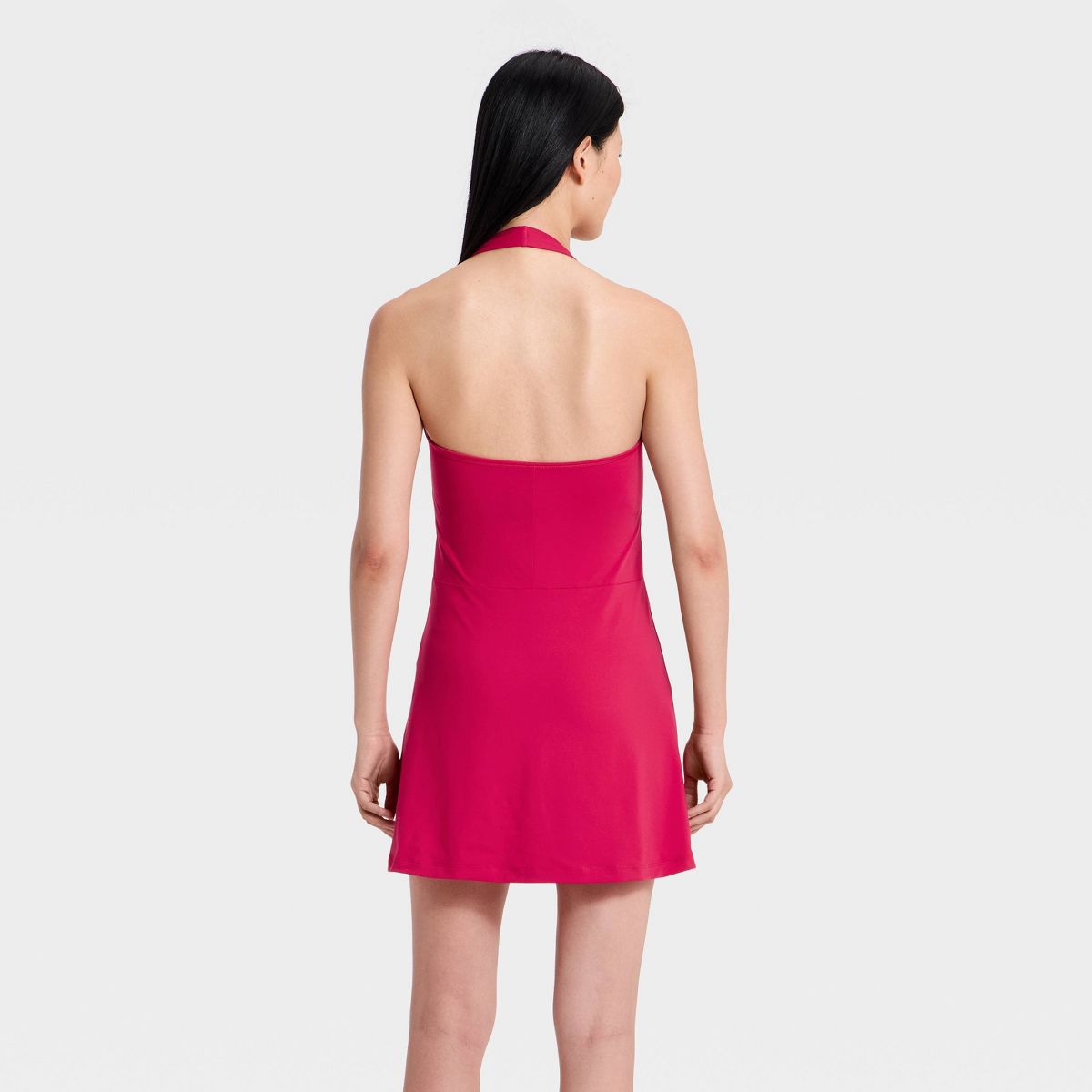 Women's Knit High Neck Halter Active Dress - All In Motion™ - thumbnail 8