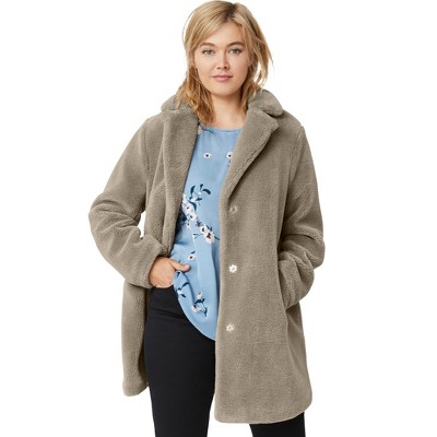 Target teddy cheap coat