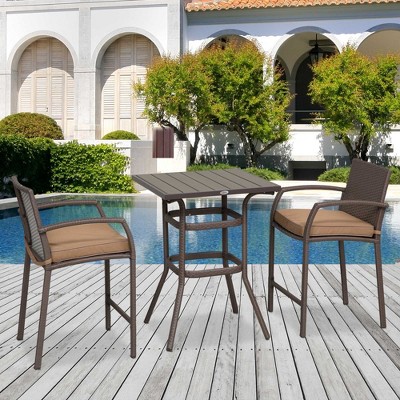 Patio High Top Table Target, 2 Seat High Top Table Outdoor