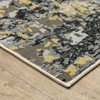 Oriental Weavers Caravan 2061X Grey/ Gold Indoor Area Rug - 2'3" x 7'6" - 2 of 4