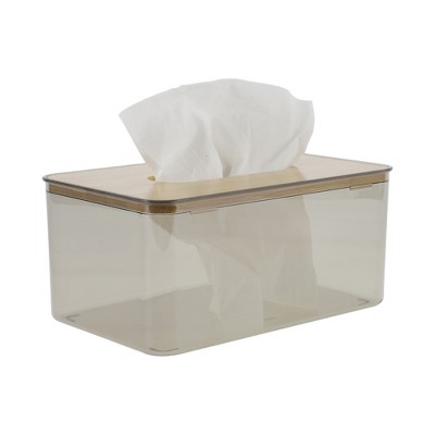 Unique Bargains Convenient Square Tissue Box Holder 1 Pc