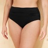 Women's Shirred High Waist Full Coverage Bikini Bottom - Shade & Shore™ - image 4 of 4