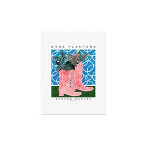 Deny Designs 83 Oranges Shoe Planters Art Print - 1 of 4