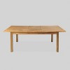 Oslo 9pc Acacia Wood & Wicker Patio Dining Set: Seats 8, Includes Cushions - Christopher Knight Home - 3 of 4