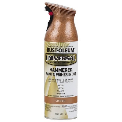 Rust-Oleum 12oz Universal Hammered Spray Paint Copper