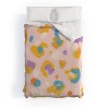 Deny Designs SunLee Spring Leopard Duvet Cover Bedding Set Pink - 2 of 4