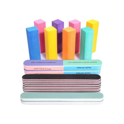 LOVELAY CREATIONS 20 Pieces Nail Files and Buffers