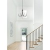 Crystorama Lighting Delilah 8 - Light Chandelier in  Matte Black - 3 of 4