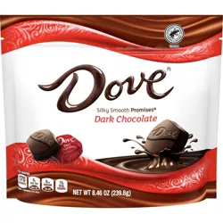 Dove Promises Dark Chocolate Christmas Candy - 8.46oz