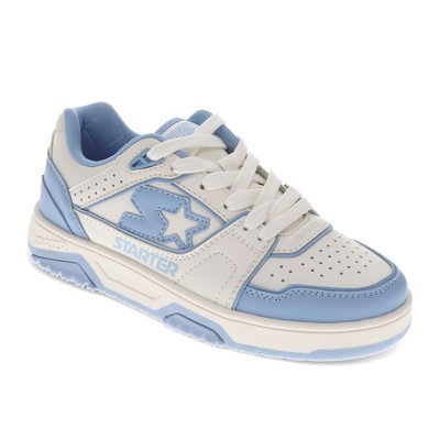 Starter Womens Fast Break Low S Synthetic Leather Casual Lace Up Sneaker Shoe