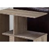 Monarch Specialties Accent Table Side End Narrow Small 3 Tier Living Room Bedroom Laminate Brown Contemporary Modern - image 2 of 4