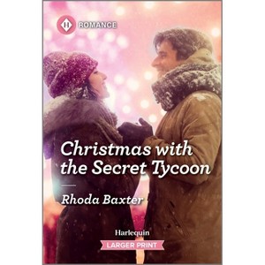 Christmas with the Secret Tycoon - Large Print by  Rhoda Baxter (Paperback) - 1 of 1