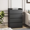 XIYUYEU 4 Drawers Dresser for Bedroom with Sturdy Frame and Free Handle,Modern Chest of Drawers for Living Room - 4 of 4