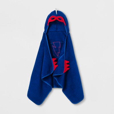 superhero hooded towel