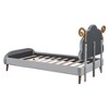 Whisen Playful Design Upholstered Platform Bed with Sheep-Shaped Headboard - 4 of 4