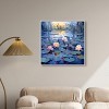 Art Remedy Lilipads Blues Blue Monet Art Prints Framed - 2 of 4