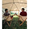 Pop-Up Screen Tent Gazebo, Pentagonal Camping Tent with 5 Sided Canopy Shelter and Made from 210 D Oxford Fabric for Patio - 2 of 4