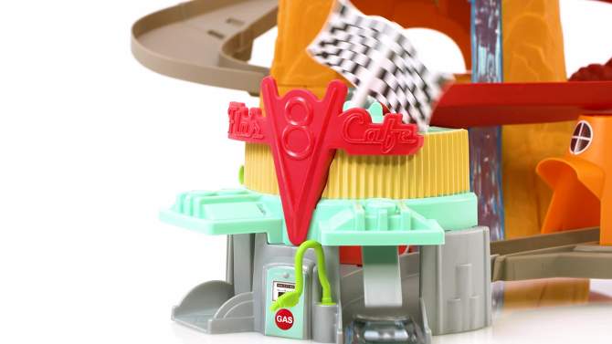 Disney Pixar Cars Radiator Springs Mountain Race Track Set, 2 of 8, play video